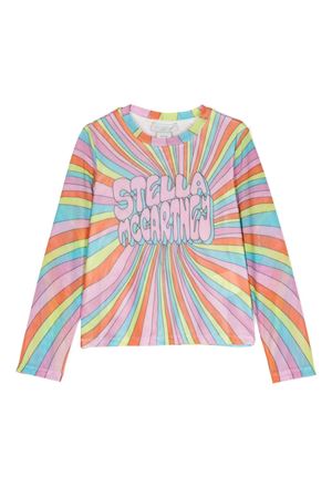 tshirt in poliestere multicolor STELLA McCARTNEY KIDS | TV8B10Z2334999MC